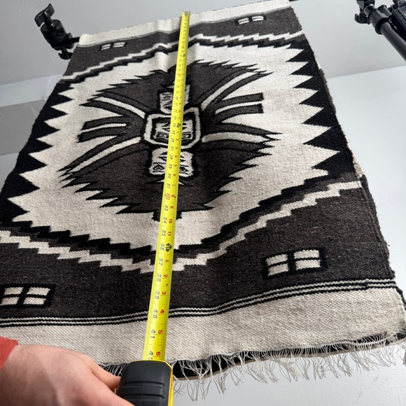 Vintage Wool Rug Tapestry - Picture 5 of 5